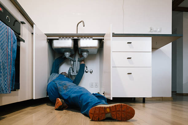 Professional Leak Detection technician working in Spofford, NH